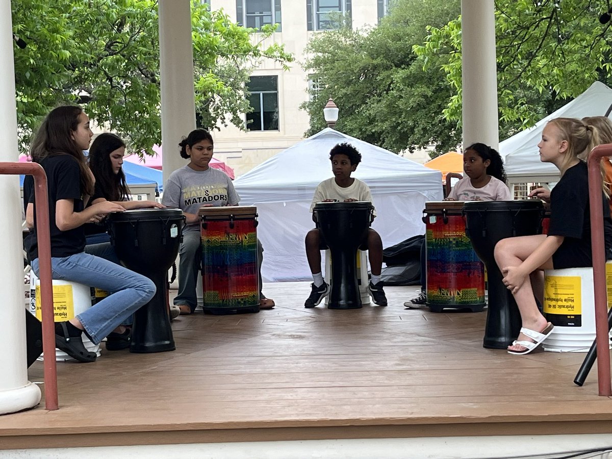Great performances by Patlan students at the downtown Earth Day event in Seguin. <a href="/PatlanES/">Patlan Elementary</a>