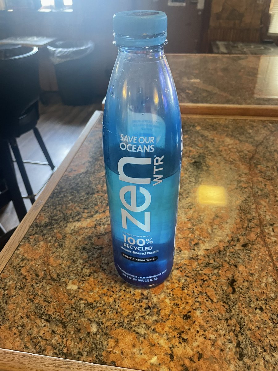 Good morning!!! Everyone go get that Zen Water!!! @mattrife approves lolol