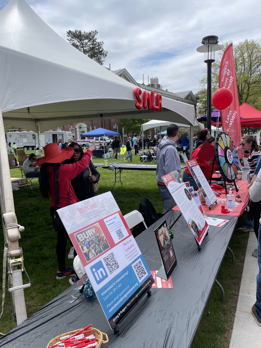 SMLR at Rutgers Day.