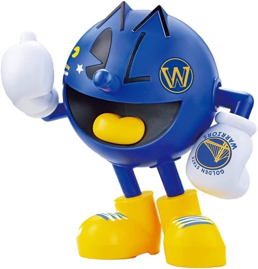 Wario64's tweet photo. Bandai Hobby - Entrygrade NBA x Pac-Man Golden State Warriors model kit is $11.62 on Amazon https://t.co/4M4HHJWTnZ #ad https://t.co/u8ejmbqMsG