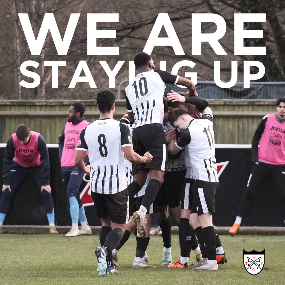 This Team.
These fans.
WE ARE STAYING UP SAY WE ARE STAYING!! ⚫️⚪️