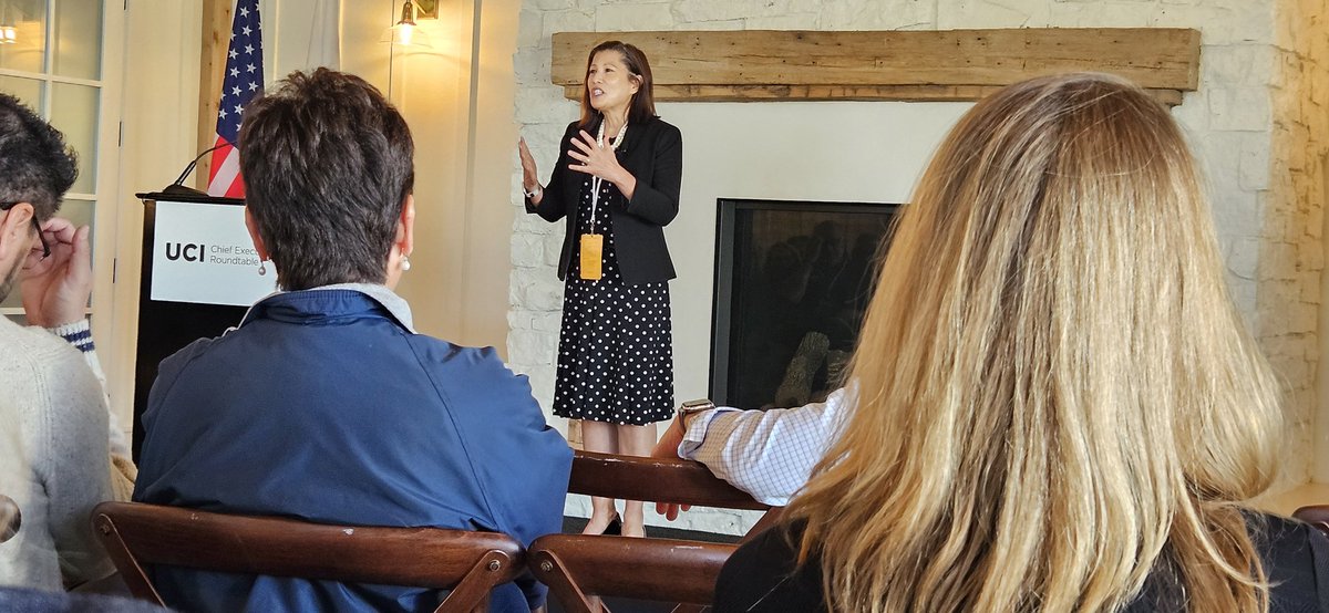 Interesting talk this morning at an @UCIrvine retreat by former California Chief Justice Cantil-Sakauye, now CEO of @PPICNotes.