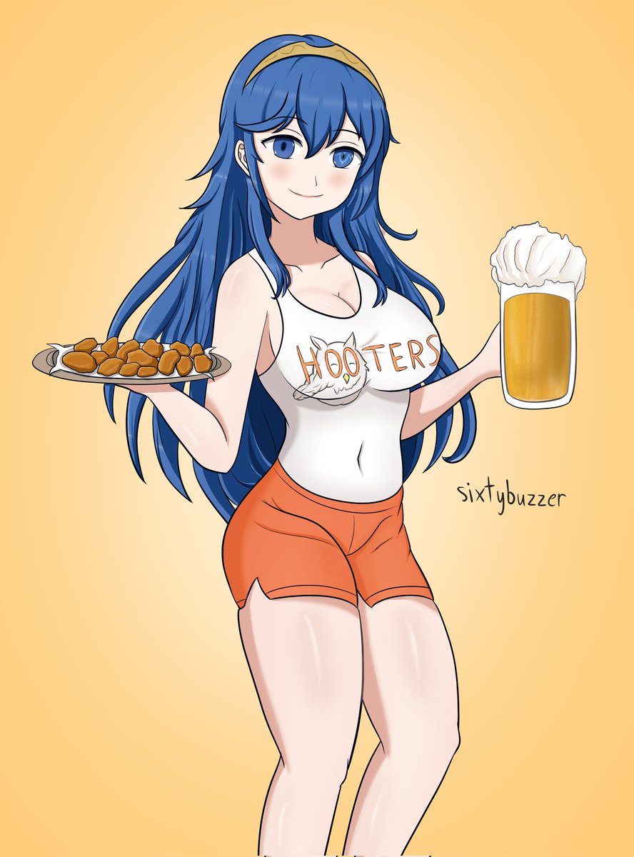 Hooters Lucina 🍺

#FireEmblem #fanart #FireEmblemAwakening #ファイアーエムブレム