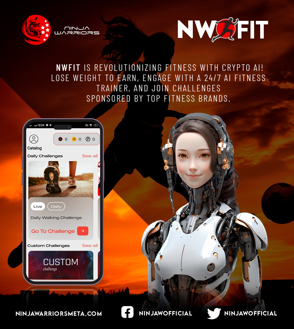 NinjaWChina's tweet photo. 🏋️‍♂️使用 NW-FIT 彻底改变您的 #workouts！我们的 #fitness 应用现已在 Play Store 上线，提供个性化锻炼、进度跟踪等功能。立即下载 NW-FIT，将您的健身之旅提升到新的水平！ 📲
https://t.co/C4O99i3nJt

#crypto #m2e #cryptoai #memecoin #memecoinseason https://t.co/vrKEC9R3lY