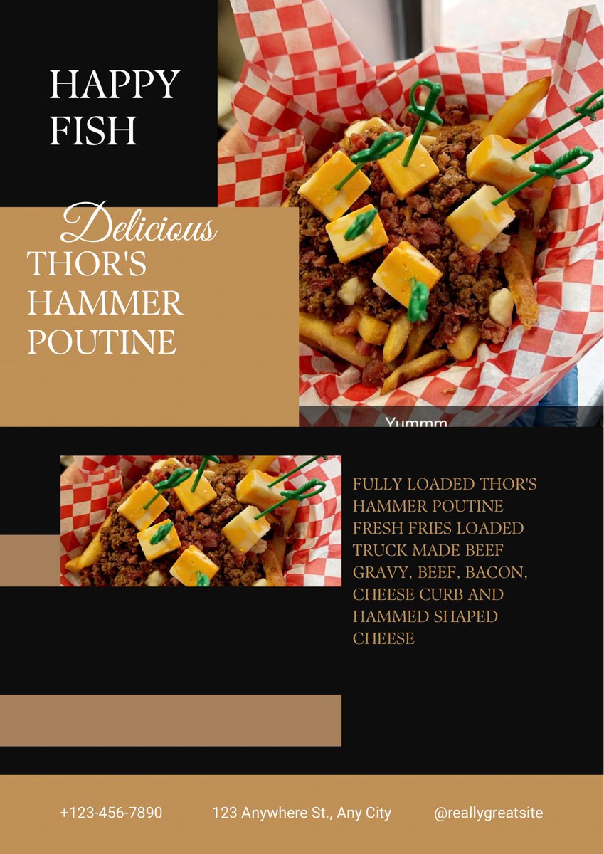 Come visit at BMO centre for our special Poutines <a href="/Calgaryexpo/">CALGARY EXPO</a> <a href="/yycfoodtrucks/">Calgary Food Trucks</a> until 7pm today !