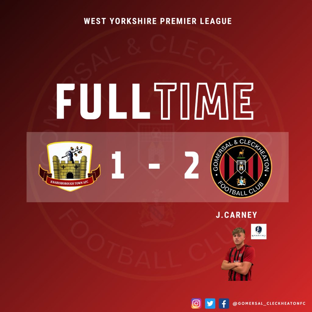 Full Time +3 !!!! Excellent performance from all involved today. Work rate & togetherness there from start to finish. Josh Carney with 2 goals for us. Sponsored by Spartan Forklifts