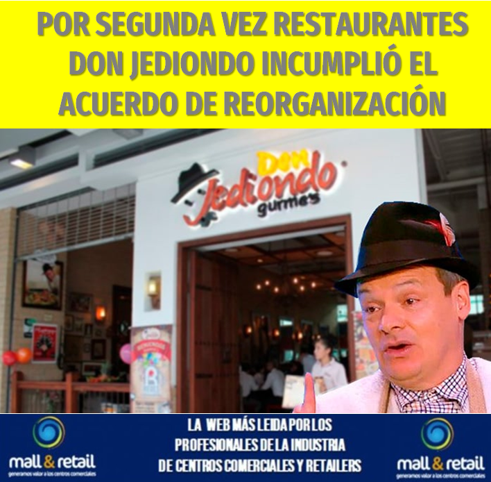 tinyurl.com/vsv83ane  La Superintendencia de Sociedades decidió requerir a Don Jediondo Sopitas Y Parrilla, por la mora en los pagos  a los acreedores Parque Arboleda y  Parque La Colina.  #LoMasLeido  #LoMasLeido #retailstore #centroscomerciales #inmobiliario  #shoppingcenter