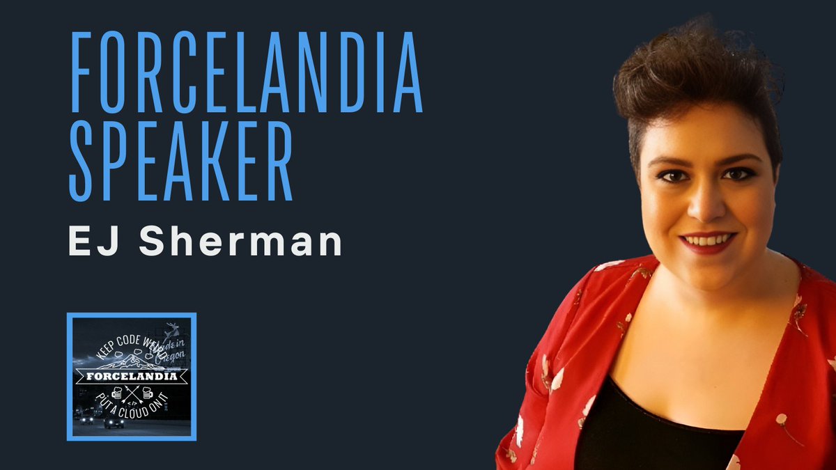 Forcelandia's tweet image. Exciting news! EJ Sherman is set to speak at #Forcelandia2024!
Join us in Portland on July 10-11, where EJ will unleash insights into technology and innovation. 🌐
Let’s #KeepCodeWeird and #PutACloudOnIt!