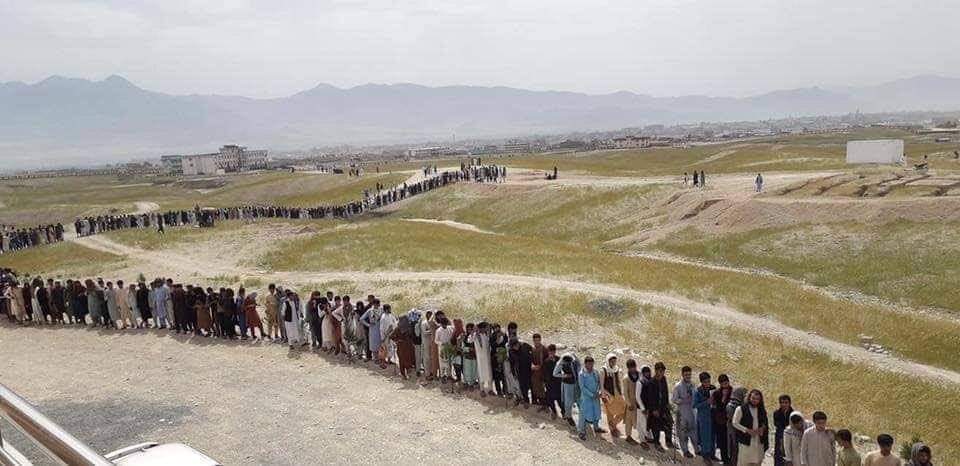 This was a line of young Afghans a few years ago (I think 2018) in Laghman province. They're waiting to register their names for kankor (the university exam) Education is more than important in Afghanistan - It's treasured & a means of sustainable survival.
