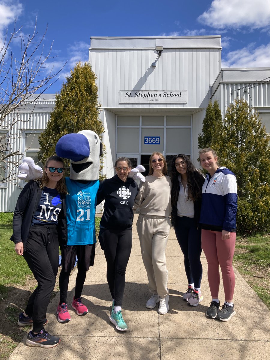 The <a href="/SSEShrce/">St. Stephen's Elementary School</a> KRC is off to a great start thx to teachers Helen Johnstone &amp; Heli Loo and <a href="/DalMedSchool/">DalMedSchool</a> students Melina Markotjohn &amp; Jessica Youssef. KRC rep Grace Christie &amp; <a href="/BNMarathon/">Medavie Blue Nose Marathon</a> Myles had lots of fun running with this enthusiastic group.