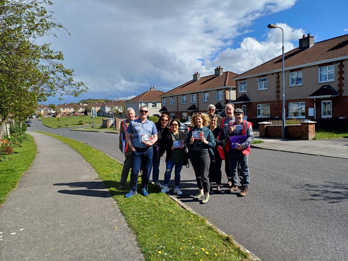 A fantastic canvas today in Caltragh and Crozon.🌞🙌
Thank you to everyone who opened doors and stopped for a chat.
Thanks also to my incredible canvassing team💪
#LE24 <a href="/SligoLeitLabour/">Sligo-Leitrim Labour Party</a> <a href="/labour/">The Labour Party Ireland</a> #Voteforchange #Sligo #Strandhill