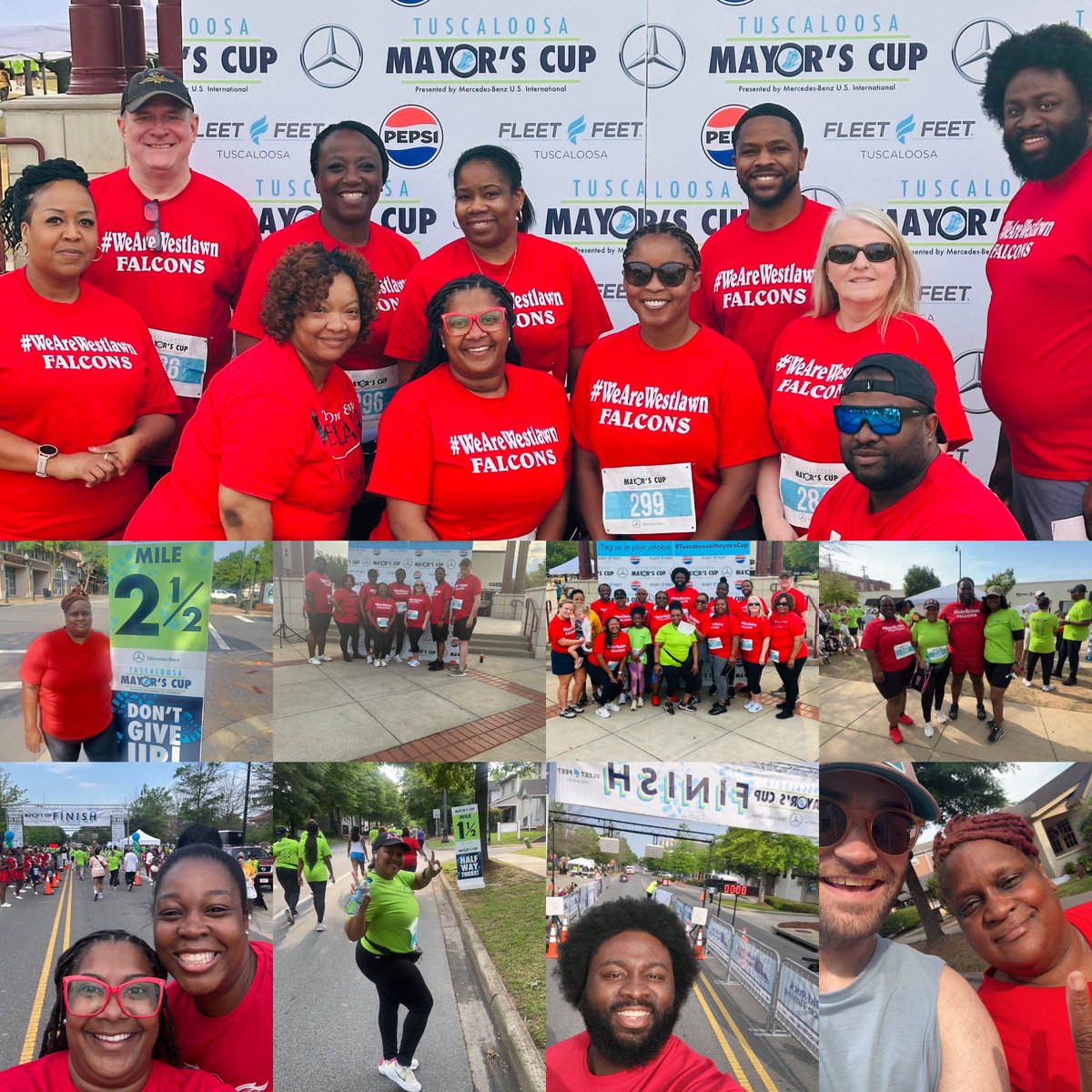 The Mayor's Cup is a simple, fun way for the entire community to get together and get involved in supporting education. What a great way to spend a beautiful Saturday morning! #WestlawnTCS #TCSLearns #FalconPride #AmazingtotheCore #FalconStrong @TCSBoardofEd