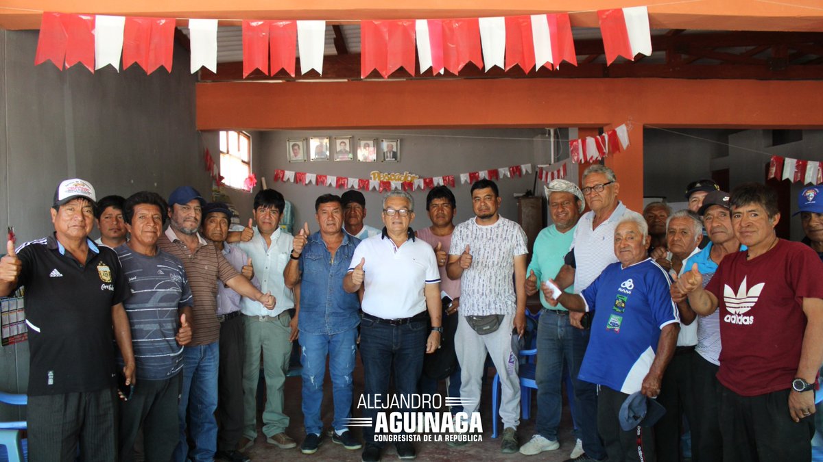 En el siguiente punto de mi agenda de representación semanal, visité el local de la Asociación de Pescadores Artesanales del Adulto Mayor del distrito de San José, en la provincia de Lambayeque. Allí escuché sus preocupaciones respecto a las políticas de manejo del muelle y a la…