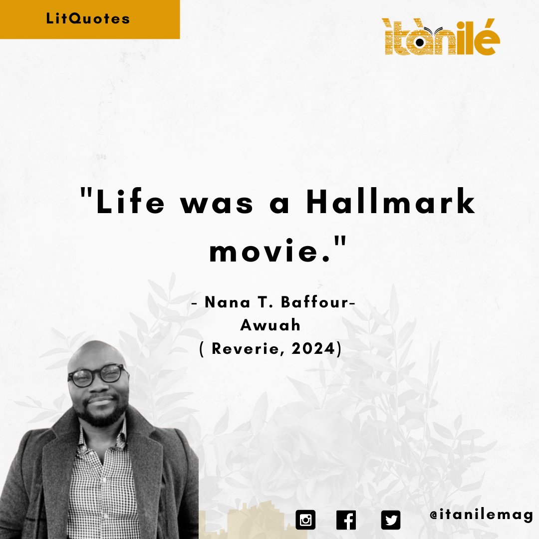 itanilemag's tweet photo. Find out how Nana T. Baffour-Awuah carefully infused each emotion in this beautiful piece from the link below:

👇🏽
https://t.co/Tz7bdiIsuS

#africanliterature 
#itanilemag  #NanaTBaffourAwuah #ghanianwriters  #fiction #weeked #saturday https://t.co/ZvN76ptRVF