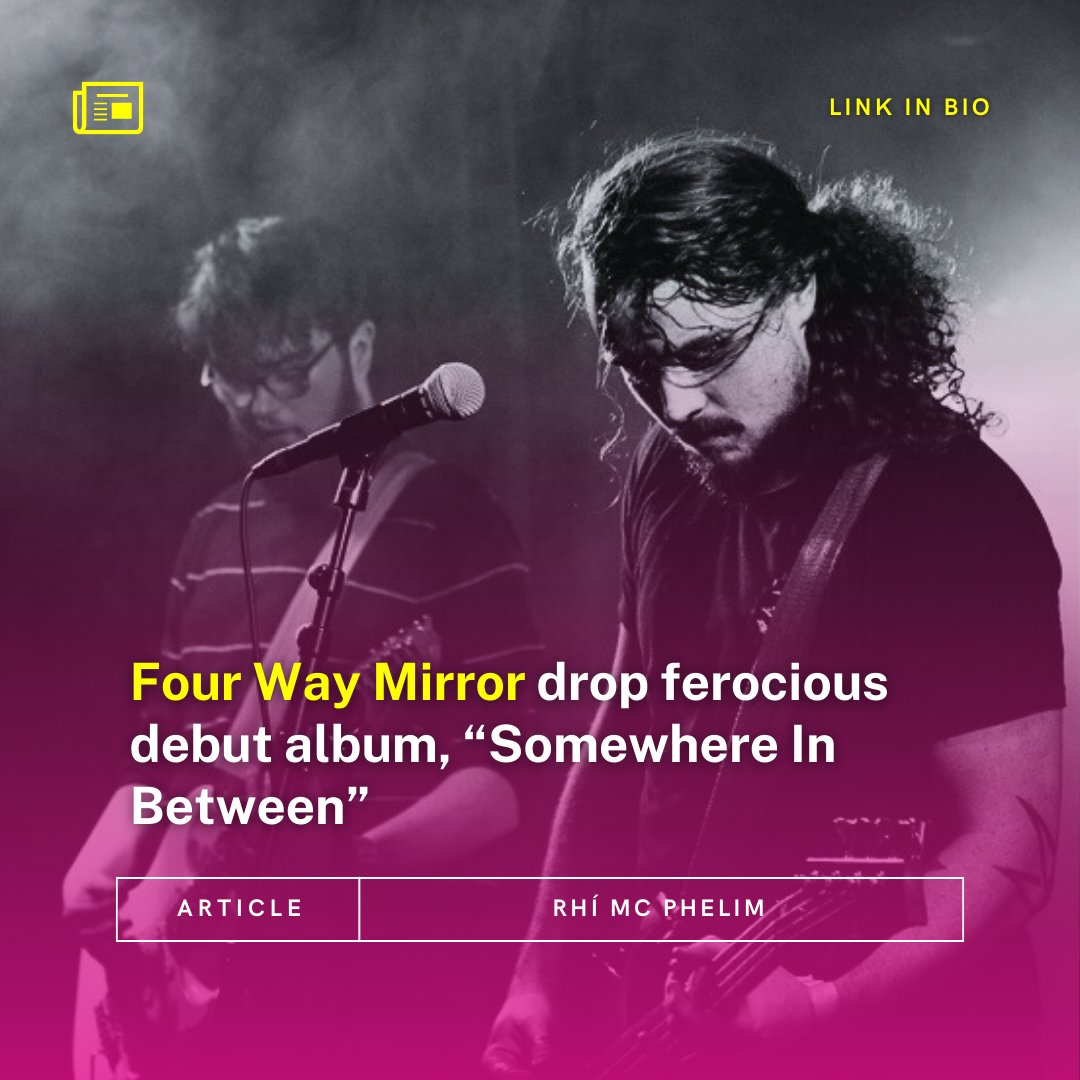 Brewed in the buzzing but underrated Dundalk music scene, @four_way_mirror are one of the wee county's stand-out acts in alternative rock. FFO: Smashing Pumpkins, Foo Fighters, Metallica, Nirvana Check out the news at the site link in bio 🔗 #newmusic