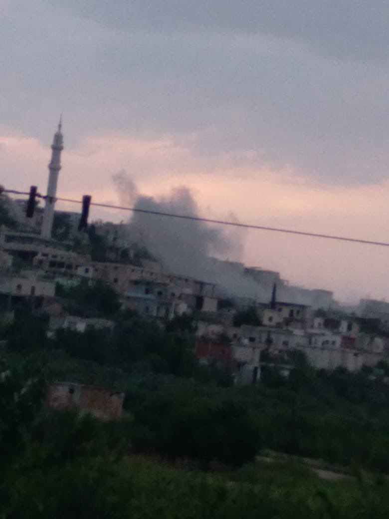 BREAKING NEWS: Assad forces and Russia bomb civilian homes in the village of Al-Mozara in rural Idlib, Syria.