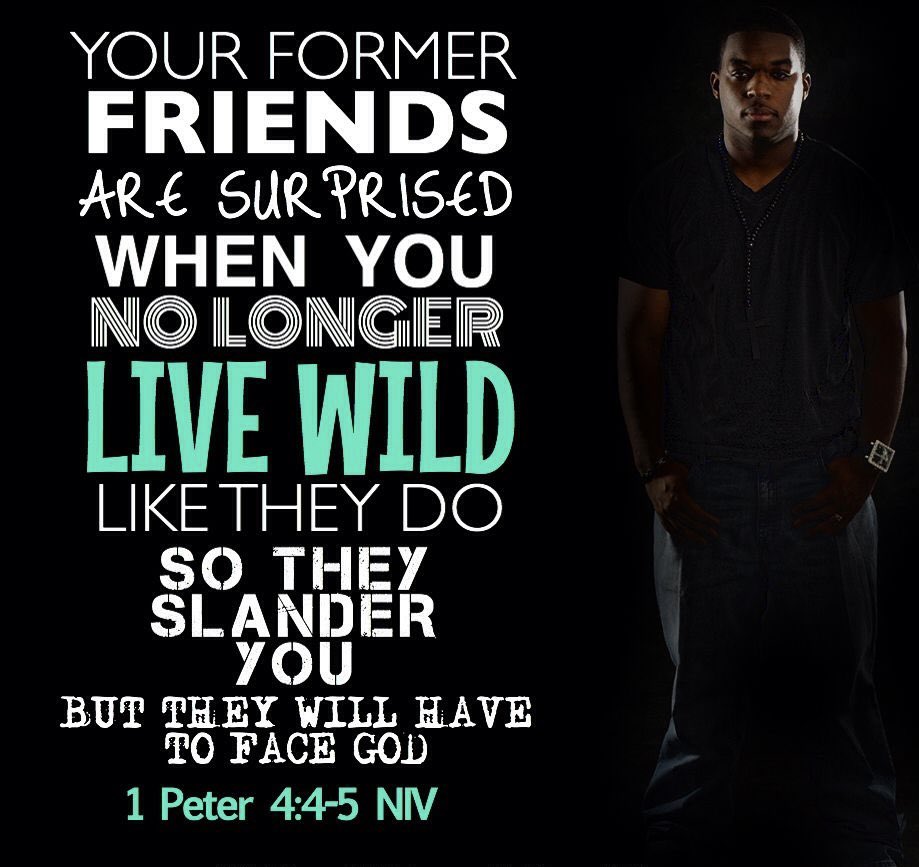 1 Peter 4:4 KJV 
4 Wherein they think it strange that ye run not with them to the same excess of riot, speaking evil of you: 
#DivasDenFashion #Christ #Jesus #Lord #God #Holy #Spirit #think #strange #run  #excess #riot #speaking #evil #you #faith #Peter #Bible #calling #HolyBible