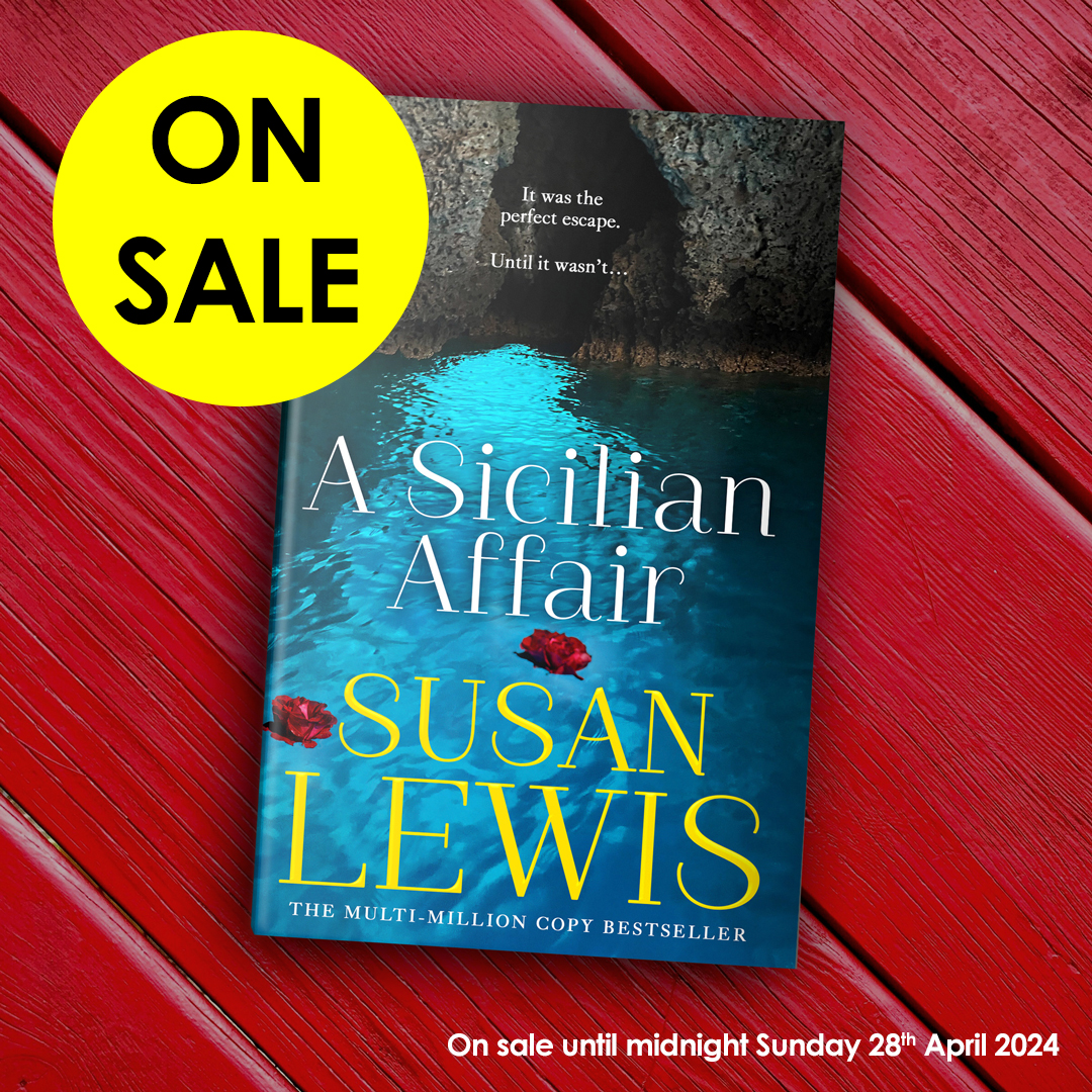 Grab @susanlewisbooks's escapist thriller #ASicilianAffair this weekend at a bargain price with Amazon’s Best Deals! 🍋🌞 But hurry - this offer expires tomorrow: amzn.to/4aT8Bg9