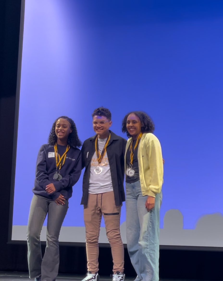 Congratulations to Lexington High School students Wedeb (11th), Laila (11th), and Jariel (9th) for placing 2nd in Literature & 3rd in History at the 13th Annual Tenacity Challenge Competition! So proud of you! @lexingtonsuper @LexingtonDEI @METCOIncHq