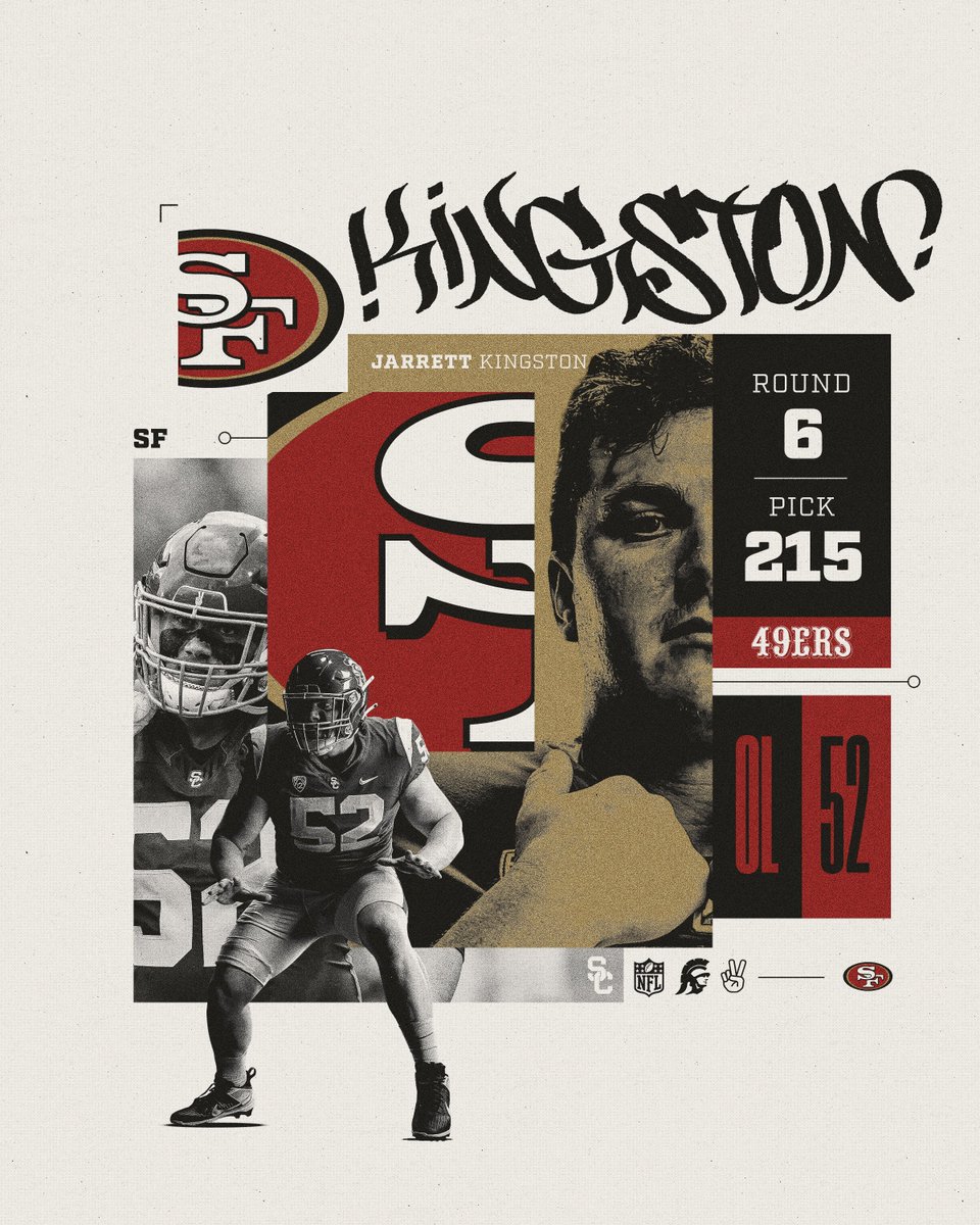Staying out west! @JKingston52 is off to the <a href="/49ers/">San Francisco 49ers</a>! 

#NFLDraft