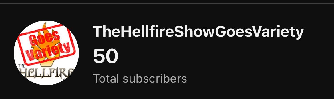 I started my second channel in September 23 for #RESPAWNRecruits to prove I wasn’t just a Tarkov guy. Today I’ve hit 50 subscribers from #Fortnite #RB6 #GTA5 and #COD thank you all for the love and support in my journey going to variety content creation and here’s to 100 soon