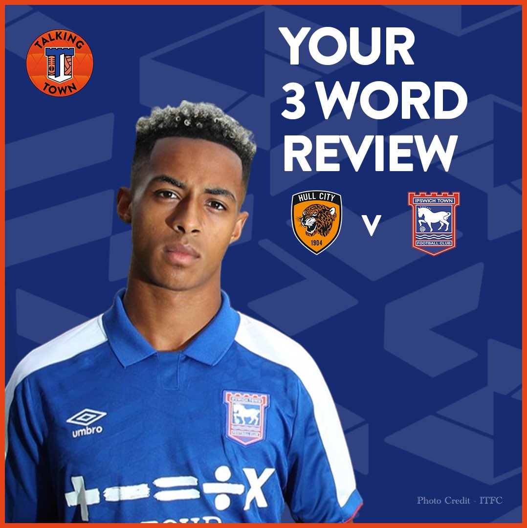 3 word reviews! #itfc have drawn 3-3 v Hull Tell us What your 3 word reviews are for todays game and we’ll try to use some on our shows next week