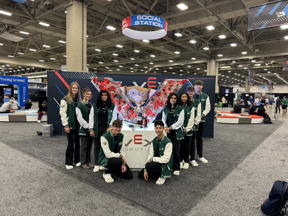 Mustang Nation- Ola VEX Robotics 5203G has made it to the finals. These are the top 10 robots across the world! Updates to come and Let’s Go Gremlins!!!