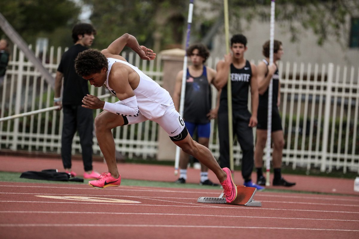 Trinity League Finals: 4x100 won 1st place, PR’d and broke the Servite record, 41.35 
200 1st place 21.75 PR
400 2nd place 49.75 PR
Thank you to my teammates and coaches!
<a href="/Servite_XC_TF/">Servite XC | TF</a> 
<a href="/brandoncthomas3/">brandoncthomas</a>
<a href="/armond_g/">Armond</a>
<a href="/ServiteFootball/">Servite Football</a>
@MilesplitCA
<a href="/PrepCalTrack/">Rich Gonzalez</a>
<a href="/FinishedResults/">Finished Results</a>