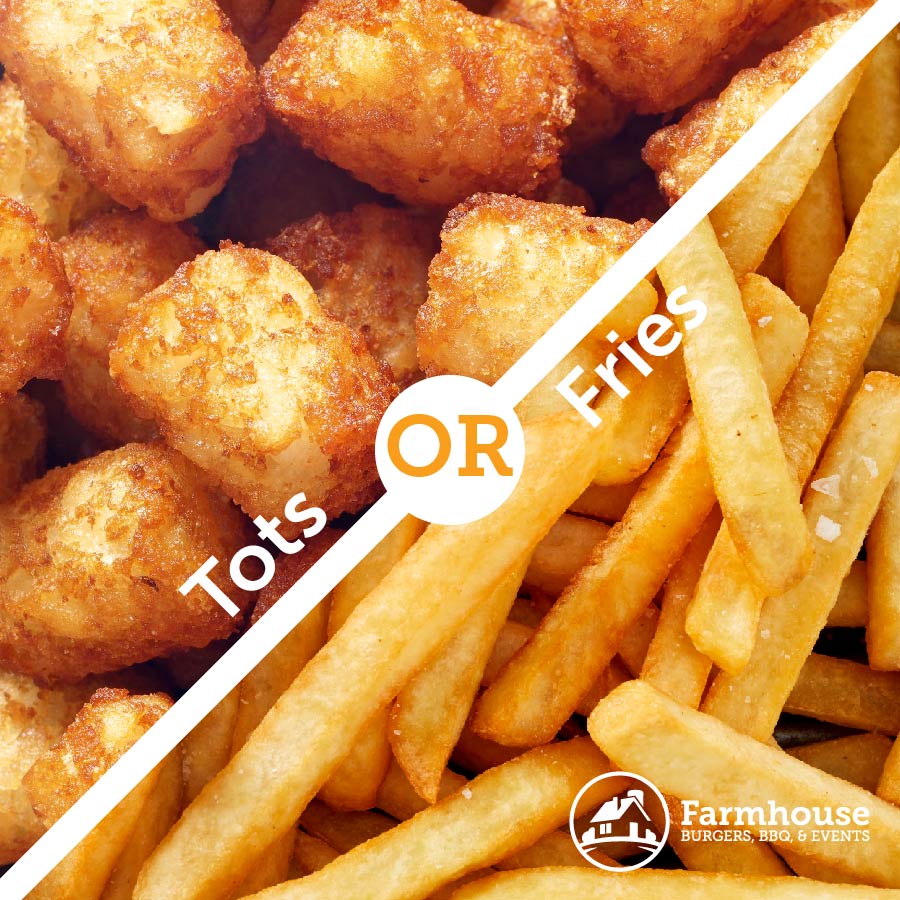 Are you team fries or tots? 🍟 Why choose when you can have both! Dive into a plate of crispy, golden perfection at Farmhouse and savor the best of both worlds. It's a win-win situation! 😋👌