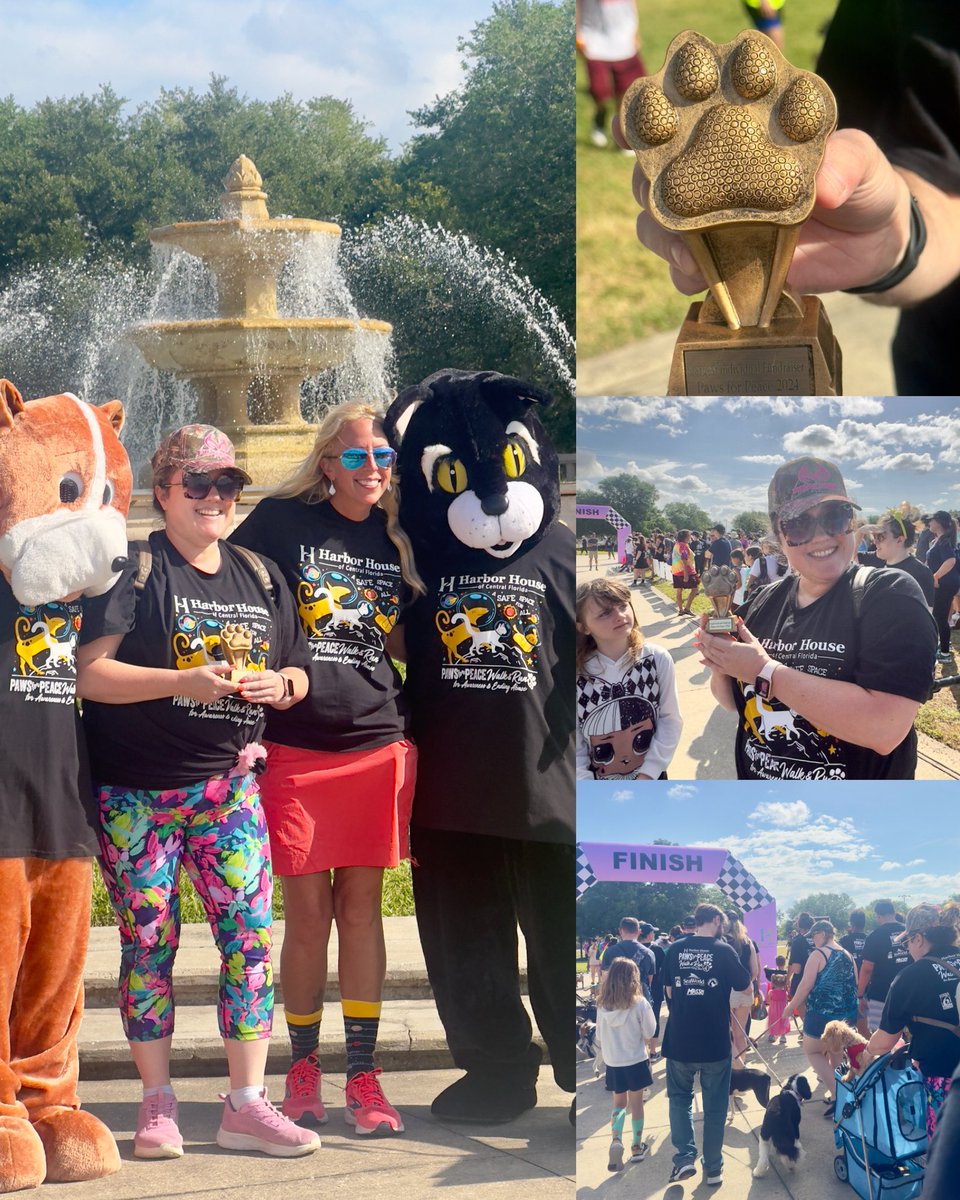 #PawsForPeace2024 🐱💕🐶🐾✌️ 🎉🐾 A round of ap-paws for our incredible Team 🐾🎉 Your generous donations help us to make a difference in the live of so many survivors and got us to 1st Place for largest individual fundraiser! 👏🏻 #WOA_FLPR #WomenOfATT #LifeAtATT @WomenOfATT_EG