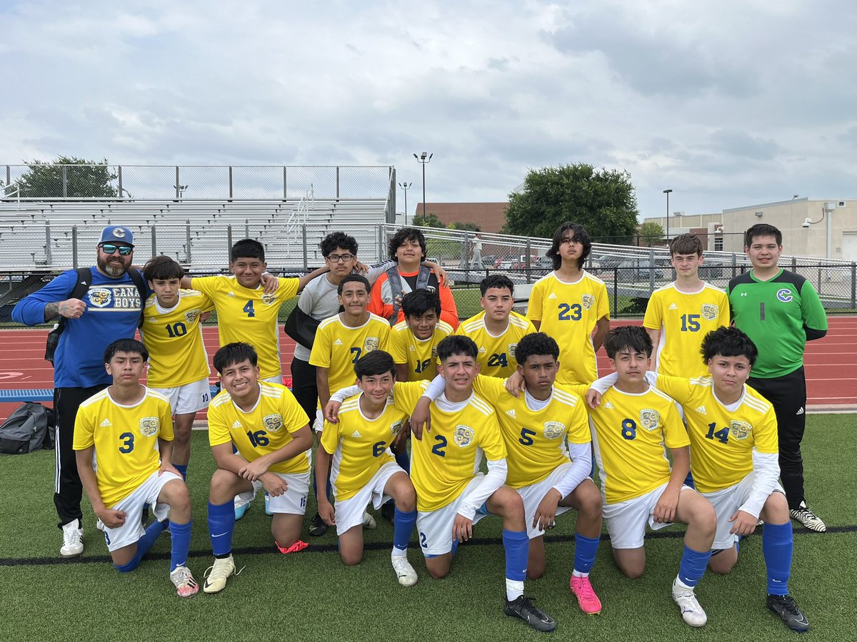 CMS boys finished the Midlothian tournament 2-1 & 3-2 on the season. Proud of the work they put in. Future is bright. Today’s results: Andrew Cerda ⚽️⚽️⚽️🅰️ Emmanuel Rico ⚽️⚽️🅰️ Samir Herrera ⚽️🅰️ Landen Aguilar ⚽️ Juan Botello 🅰️ Adrian Casillas 🅰️ #CanaBoys #Family