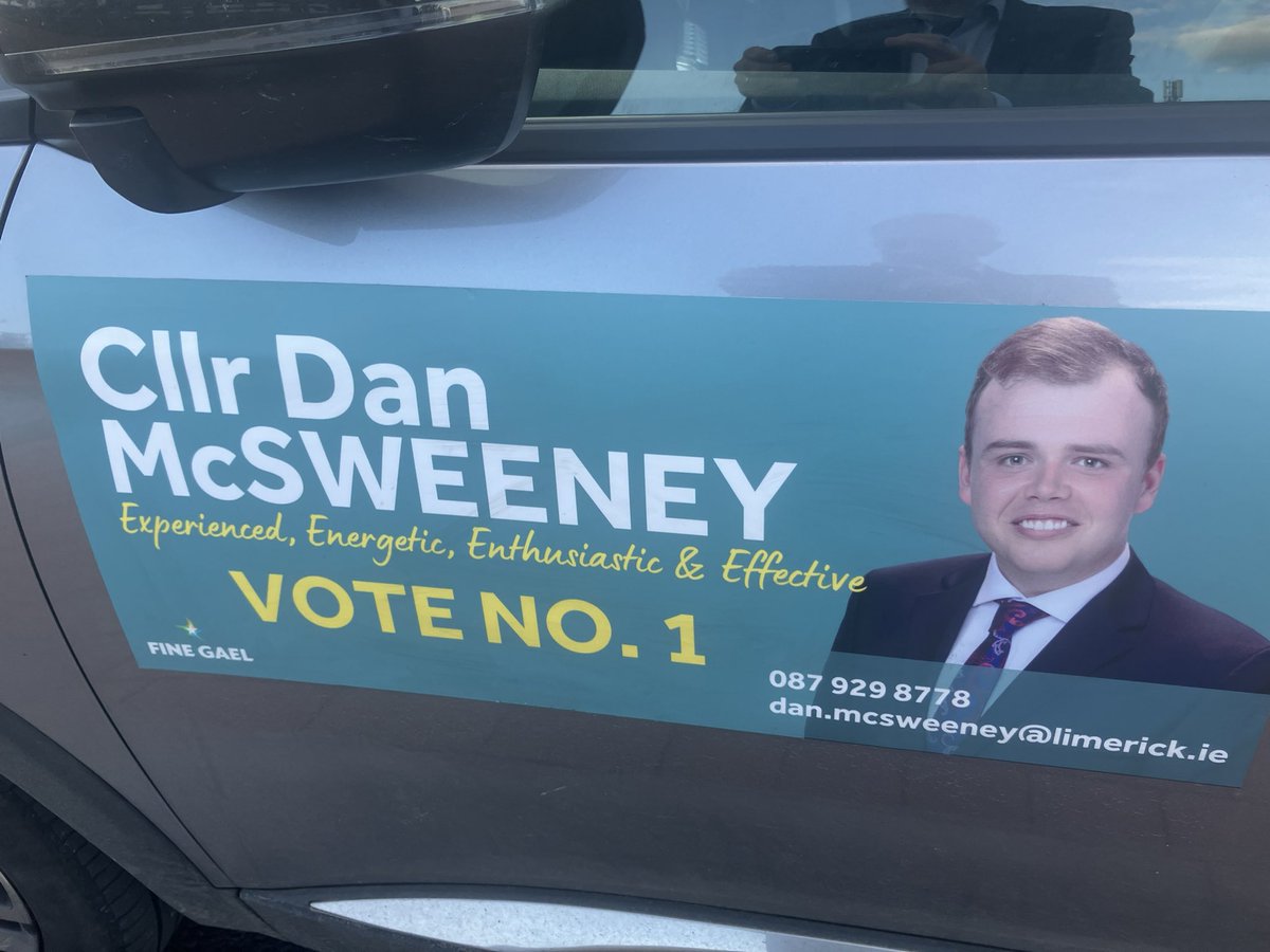 Always an honour to attend launch of any @FineGael Candidate. Patrickswell was special as the youngest #Limerick Cllr. elected 2014, seeks reelection z @DanMcSweeneyFG is a special guy - now, experienced & even more enthusiastic . Dan Is The Man !!