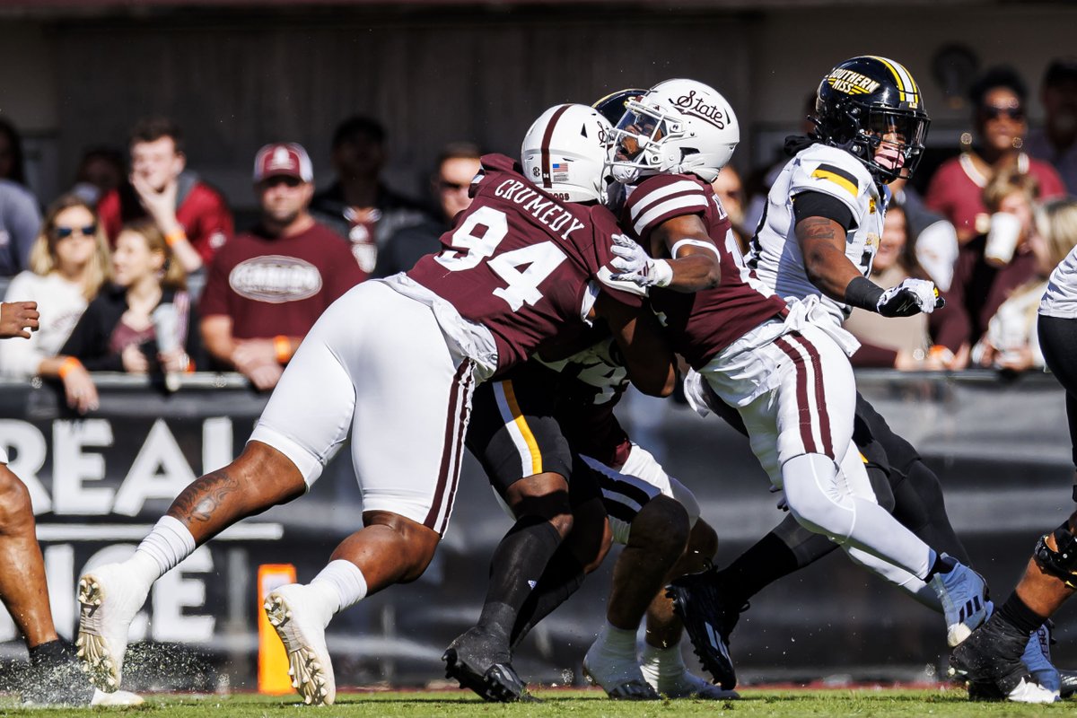 With pick 200 the Panthers select defensive tackle Jaden Crumedy / Mississippi State