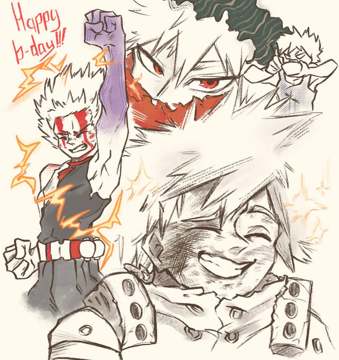 Happy (past) b-day to my lovely boom boy 🌷🍓🎉

#Bakugo #HappyBirthDay #mha #MyHeroAcadamia #bakugoukatsuki #hero #april #fanart #art #katsuki