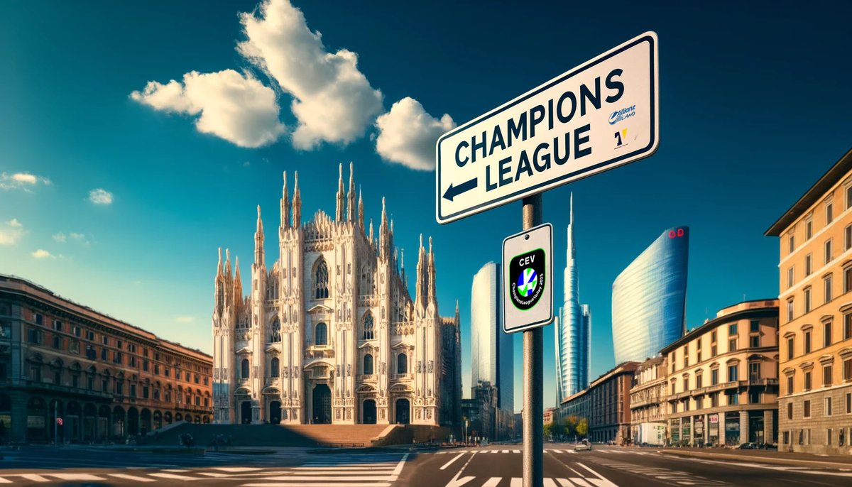 LA CHAMPIONS LEAGUE PASSA DI QUI!!!!!!! 🔥🔥🔥🔥🔥🔥🔥🔥 #Superlega #CEV #cheplayoff #AllianzMilano #ForzaMilano #Pallavolo #Volley #Volleyball