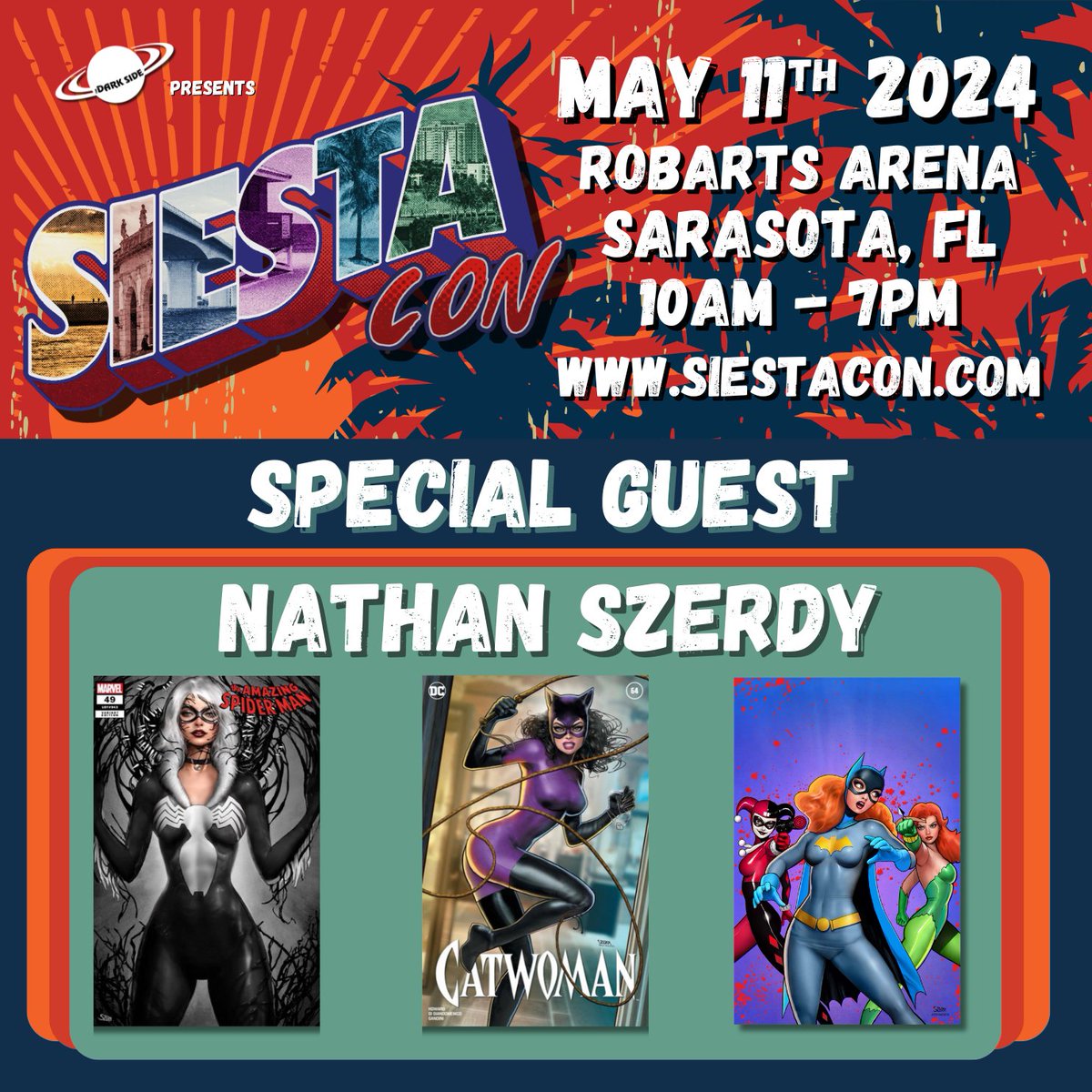 Comic Book artist Nathan Szerdy will be joining us at SiestaCon!
#NathanSzerdy #sarasota