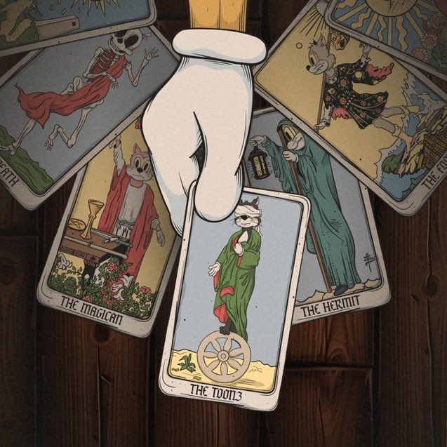 So an ETH NFT has its IP being featured in a pretty big upcoming horror film but not many people are talking about it 🤦🏼‍♂️

Congrats to the <a href="/DegenToonz/">Degen Toonz</a> team for landing this deal! 

Can’t wait to see Tarrot in theaters and I hope this is a big catalyst for Web3 IPs.