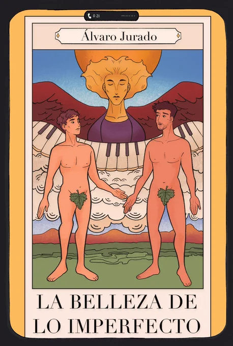 he tenido el placer de ilustrar la portada de La Belleza de lo Imperfecto, de , que no se contenta con ser una persona encantadora sino que además es el próximo fichaje de Los Javis para la serie Mariliendre de   muy orgullosa de él y de este trabajo 