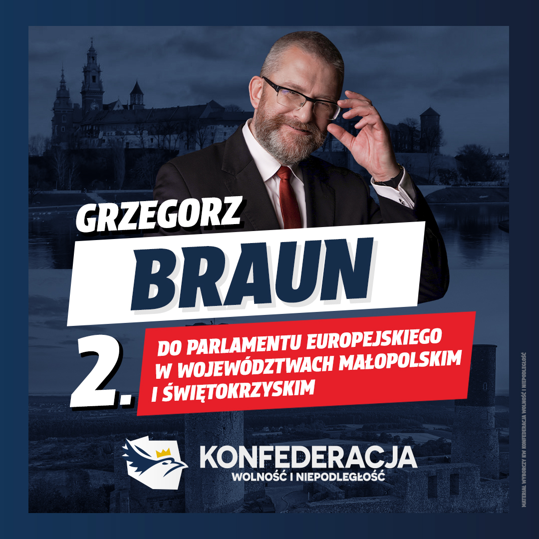 Będę miał zaszczyt wzmacniać kampanię @KONFEDERACJA_ z miejsca drugiego na liście małopolsko-świętokrzyskiej. Polecam się pamięci wszystkich tam głosujących! 😉 PRECZ Z EUROKOMUNĄ! 🇵🇱 #PreczzEurokołchozem #Konfederacja #Świętokrzyskie #Małopolskie #ChcemyŻyćNormalnie #Wybory