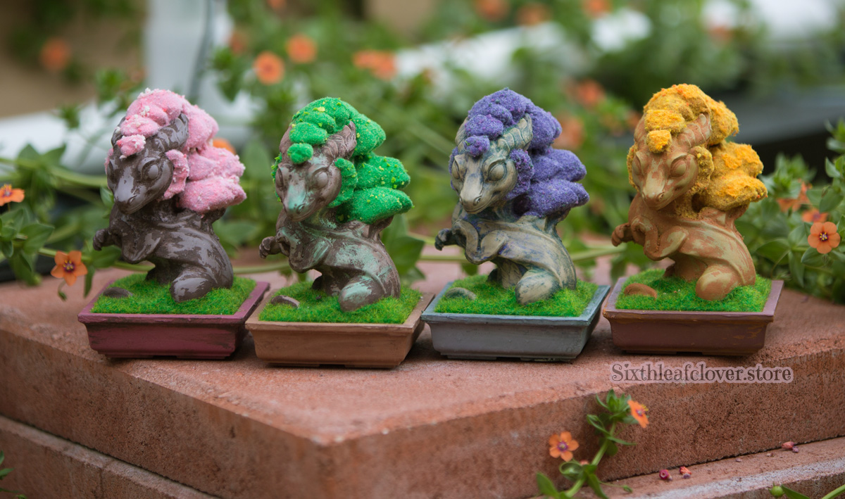 Refresh your space with NEW Bonsai Dragon Figures! 🌱🐉