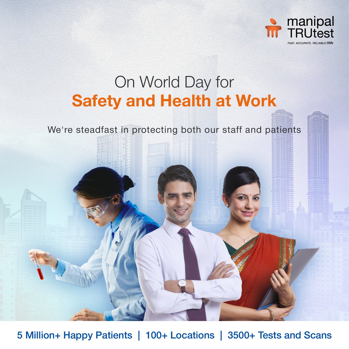 Workplace safety isn't just a priority! From stringent safety protocols to continuous training, we prioritise the health and safety of everyone who walks through our doors.

Explore our services! Click: shorturl.at/enL03

#ManipalTrutest #worldsafetyandhealthatwork