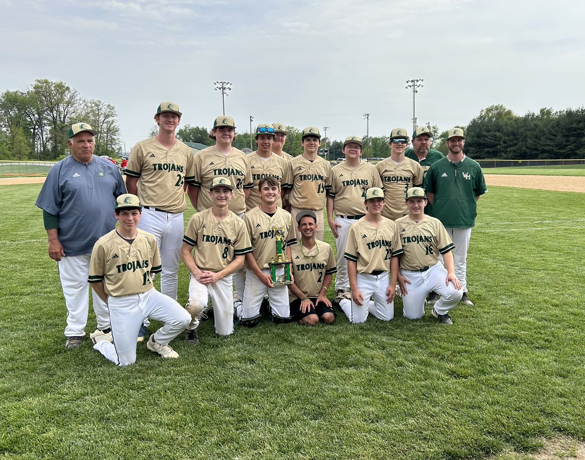 Baseball ⚾️:

Final/5 Innings

Wood Memorial 13
Ev. Bosse 1

Trojans win the Wood Memorial Baseball Invitational Championship and move to 4-5 (1-2 Blue Chip Conference) on the season. #pdcprepsports