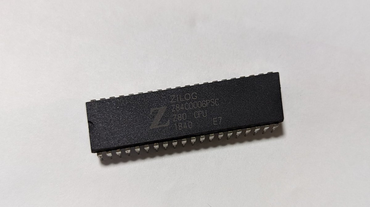 ザイログ Z80 を買った。