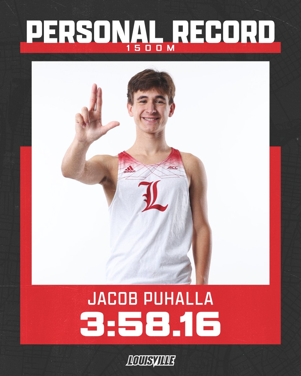 Picked up a pair of personal-bests from two freshmen in the men's 1500m to close us out on the track 🙌 #GoCards