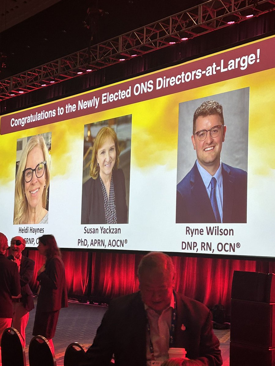Congratulations to newly elected @oncologynursing Board of Directors! I know you will be great in your new roles! @ryne_wilson1 @sgya #HeidiHaynes