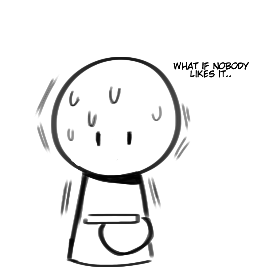 _SShou's tweet image. Me everytime i want to post artwork: