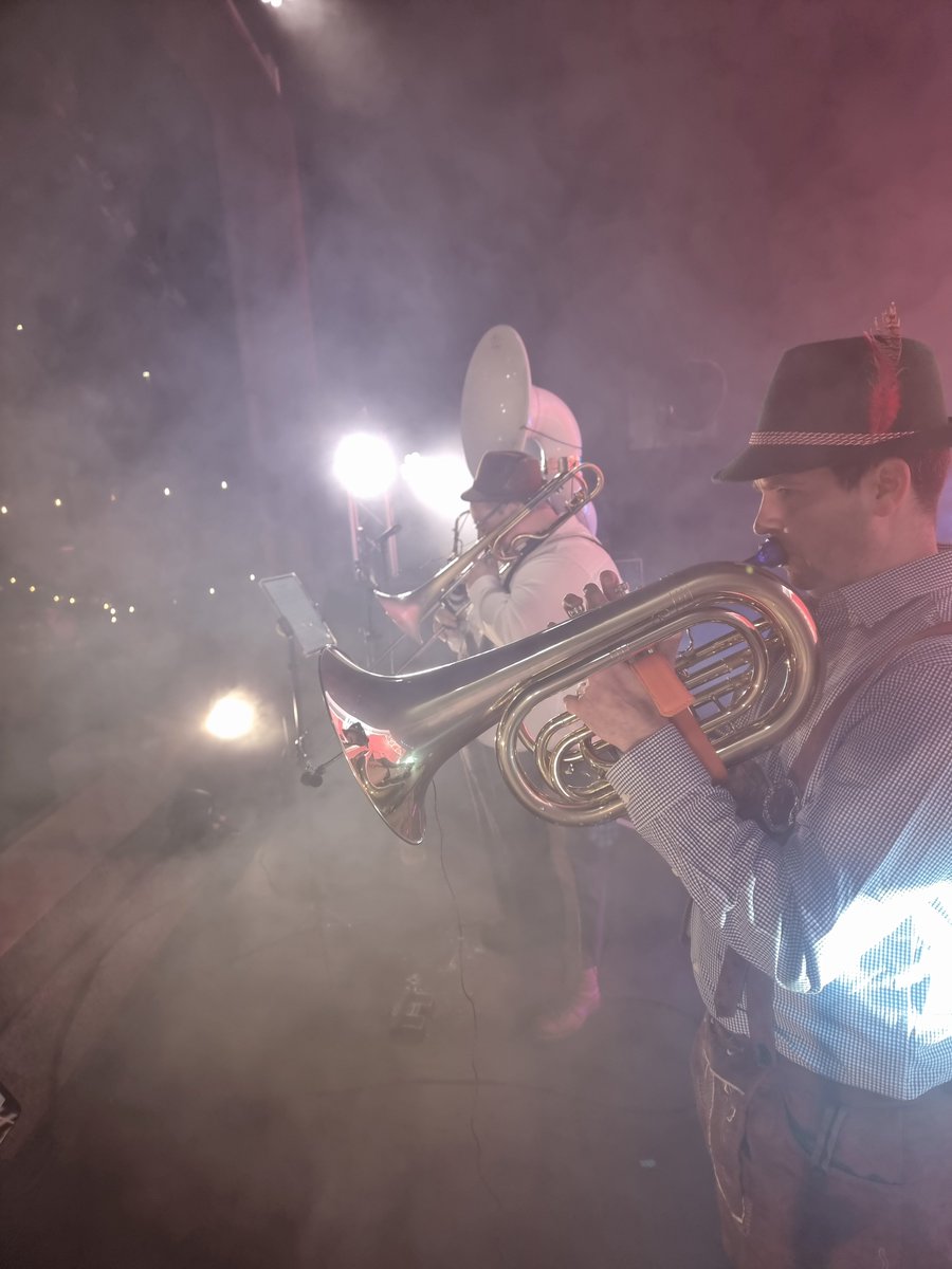 Matlax's tweet image. Great fun playing with Deep Down Brass tonight,  if a Little chilly! And a Great venue at Binks Yard in Nottingham.