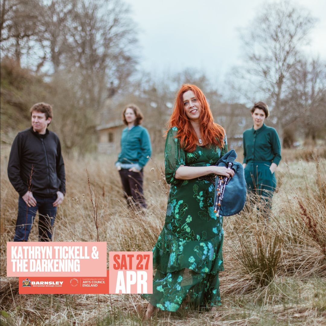 What are you doing tonight? Make it a Barnsley Civic date night and experience the stirring sounds of Katheryn Tickell & the Darkening. This really will be a night of live music you won't forget. 🕢 - 7.30pm, 🎟️ - rb.gy/1x7rvl