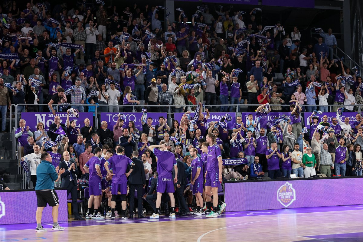 ACBCOM's tweet image. 📊 @ZunderPalencia desciende matemáticamente. 

Vuestro club, vuestra ciudad y vuestra afición nos habéis regalado y nos seguís regalando momentos inolvidables esta temporada... ¡seguro que volverán a repetirse pronto! 

¡Mucho ánimo palentinos! 💜

#LigaEndesa