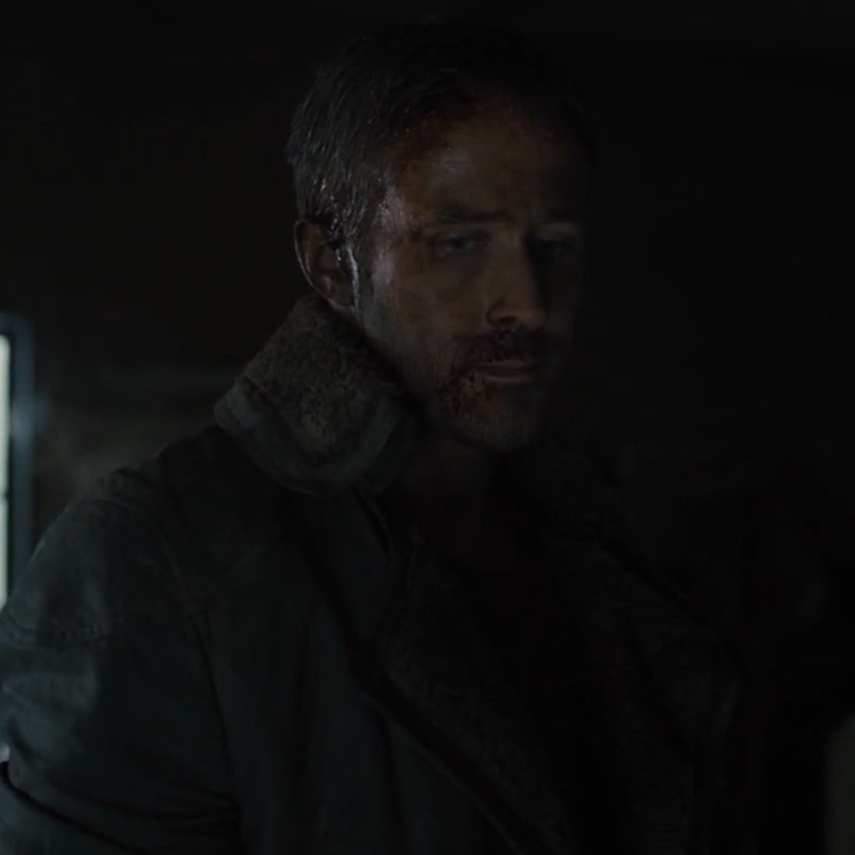 Ryan Gosling as Officer K in 'BladeRunner 2049' (2017)